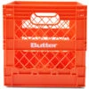 Butter Goods Collapsable Record Crate Orange