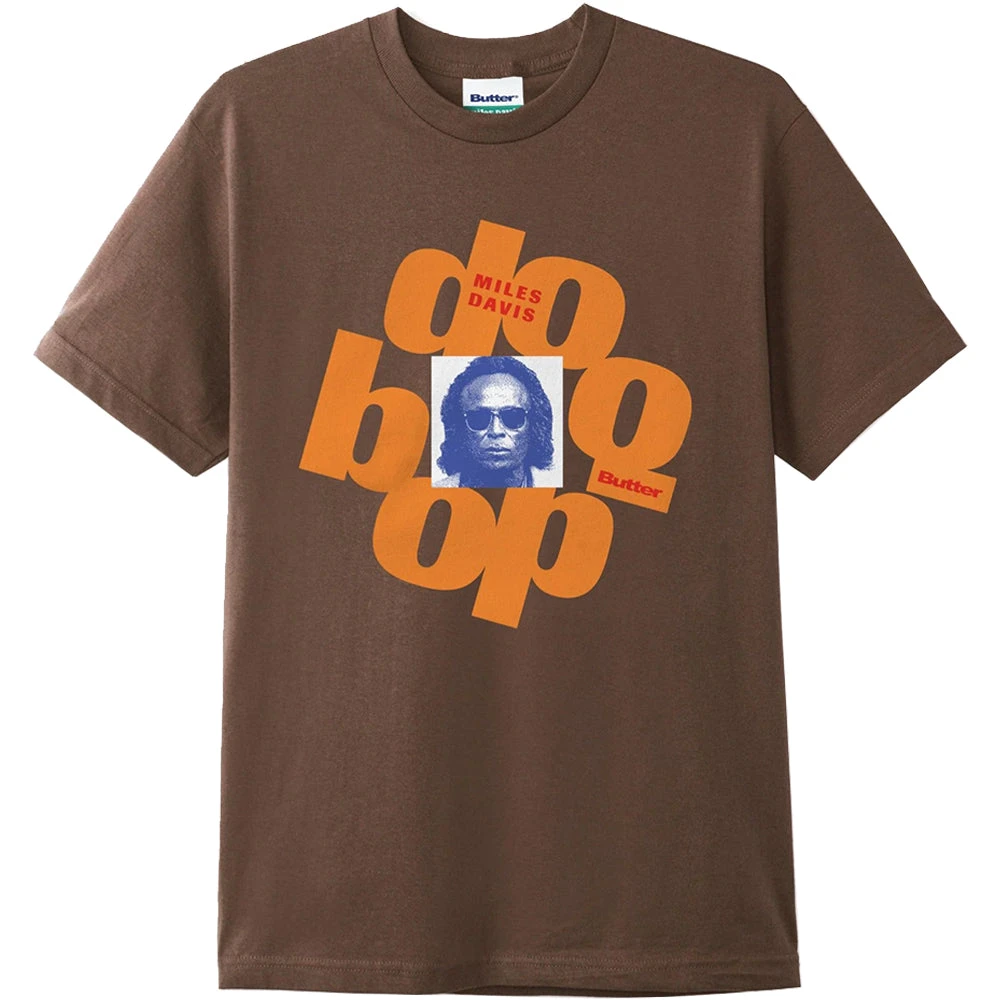 Butter Good X Miles Davis Doo-Bop Tee Brown 1 Butter Good X Miles Davis Doo-Bop Tee Brown