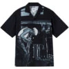 Butter Goods X Miles Davis Savoy Rayon Short Sleeve Shirt Black