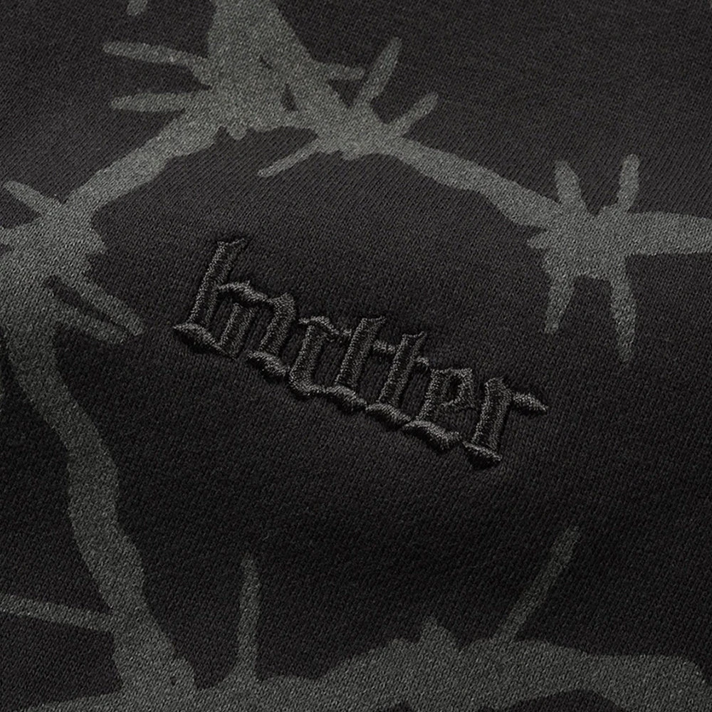 Butter Goods Wired Zip-Thru Hood Charcoal 2 Butter Goods Wired Zip-Thru Hood Charcoal - Image 2