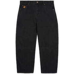 Butter Goods Santosuosso Double Knee Denim Jeans Washed Black