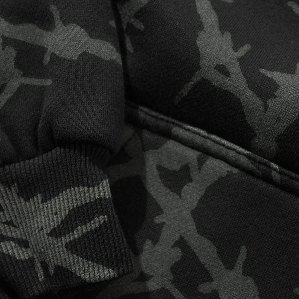 Butter Goods Wired Zip-Thru Hood Charcoal 3 Butter Goods Wired Zip-Thru Hood Charcoal - Image 3