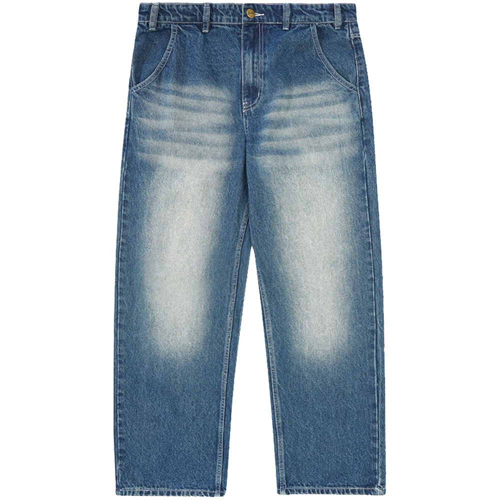 Butter Goods Alpine Denim Jeans Distressed Faded Blue 1 Butter Goods Alpine Denim Jeans Distressed Faded Blue