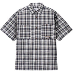 Butter Goods Asymmetrical S/S Shirt Navy