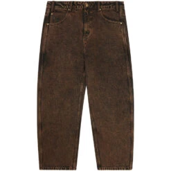 Butter Goods Spider Denim Jeans Acid Brown