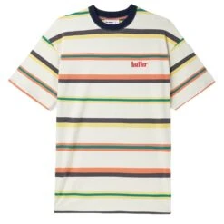 Butter Goods Base Stripe T-Shirt -Butter Goods Sales Store butter goods base stripe t shirt p113210 551933 image