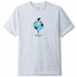 Butter Goods Down We Go T-Shirt - Ash Grey