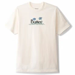 Butter Goods Flowers Classic Logo T-Shirt -Butter Goods Sales Store butter goods flowers classic logo t shirt p107628 484783 image