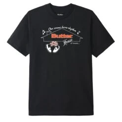 Butter Goods House Of Music T-Shirt - Black