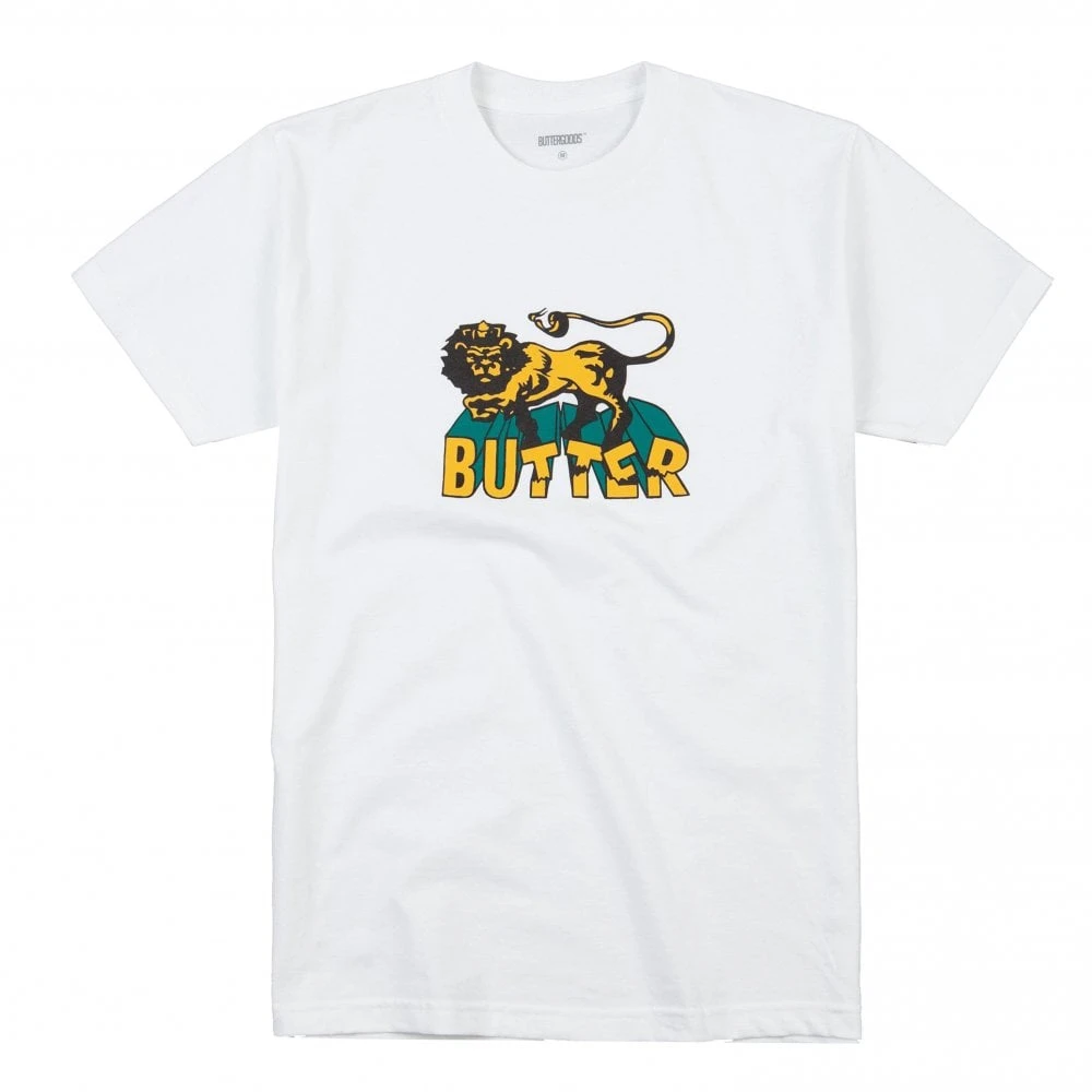 Butter Goods Jah T-Shirt - White 1 Butter Goods Jah T-Shirt - White