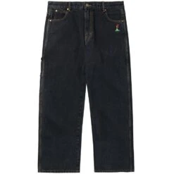 Butter Goods Mushroom Denim Pants 6 Butter Goods Mushroom Denim Pants -Butter Goods Sales Store butter goods mushroom denim pants p111975 535554 image