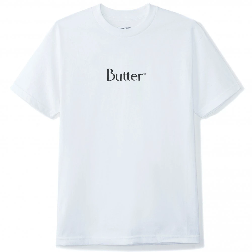 Butter Goods Reflective T-Shirt - White 1 Butter Goods Reflective T-Shirt - White
