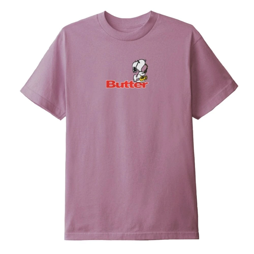 Butter Goods X Peanuts Jazz Logo T-Shirt 1 Butter Goods X Peanuts Jazz Logo T-Shirt