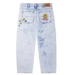Butter Goods X Smurfs Harmony Denim Jeans -Butter Goods Sales Store butter goods x smurfs harmony denim jeans p115825 586009 image