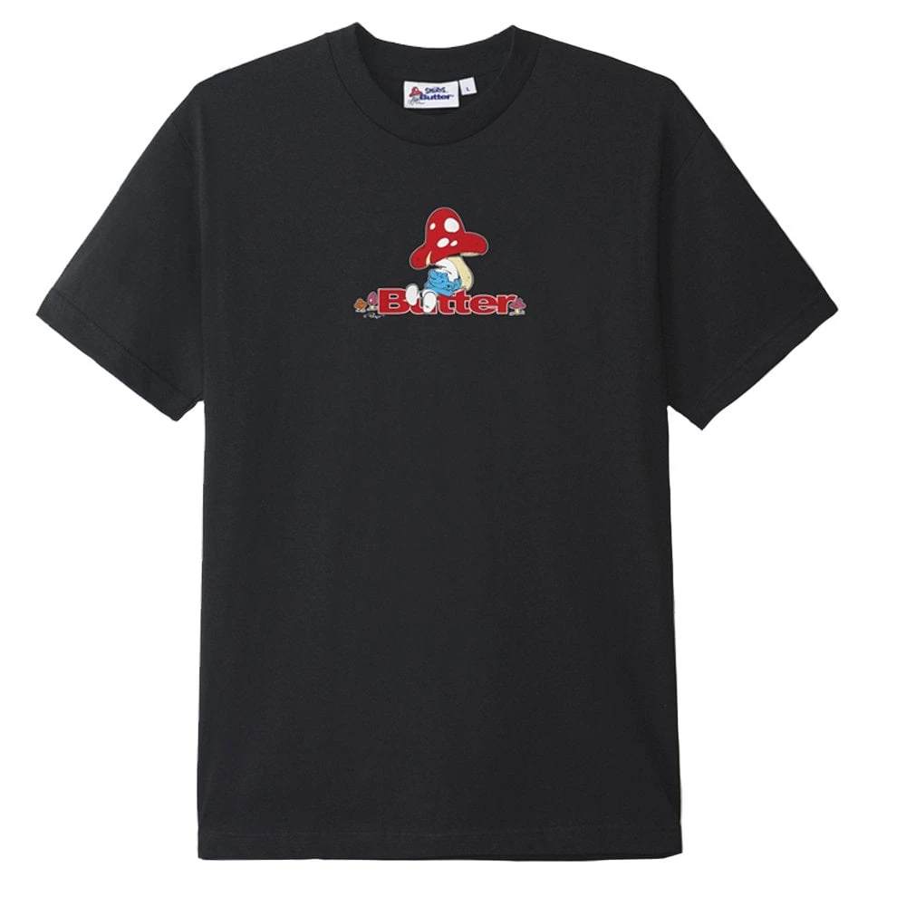 Butter Goods X Smurfs Lazy Logo T-Shirt 4 Butter Goods X Smurfs Lazy Logo T-Shirt - Image 4